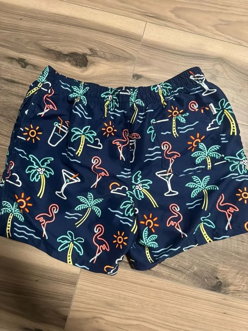 Chubbies The Neon Lights Classic Lined Swim Trunks